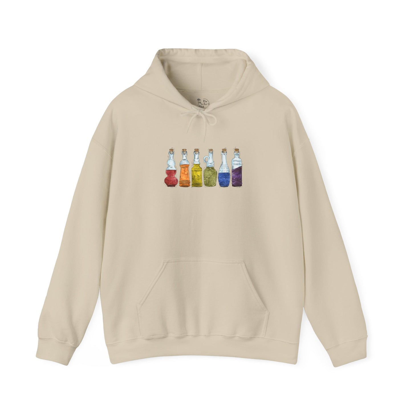 Gay Pride Flag Potion Bottles - Adult Unisex Hoodie