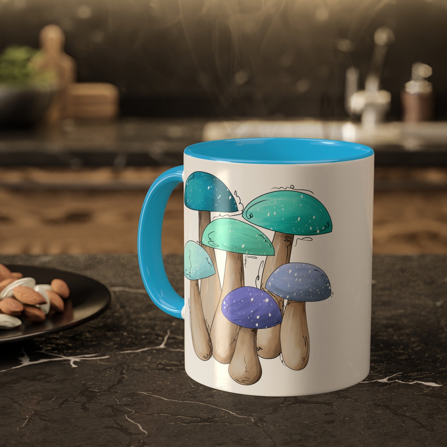 Neptunic Pride Flag Mushrooms - Mug
