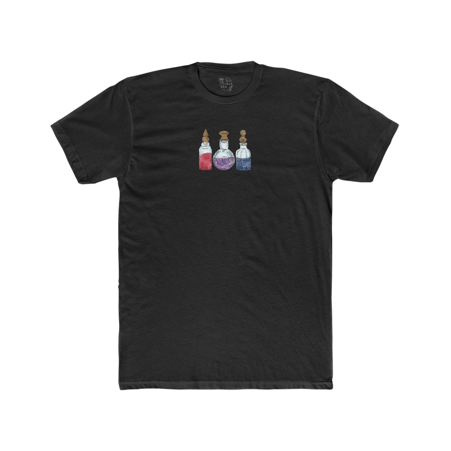Bisexual Pride Flag Potion Bottles - Men's T-Shirt