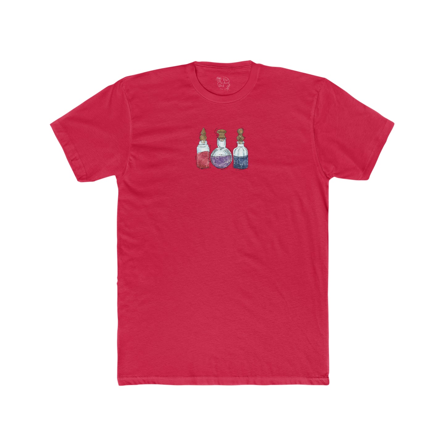 Bisexual Pride Flag Potion Bottles - Men's T-Shirt