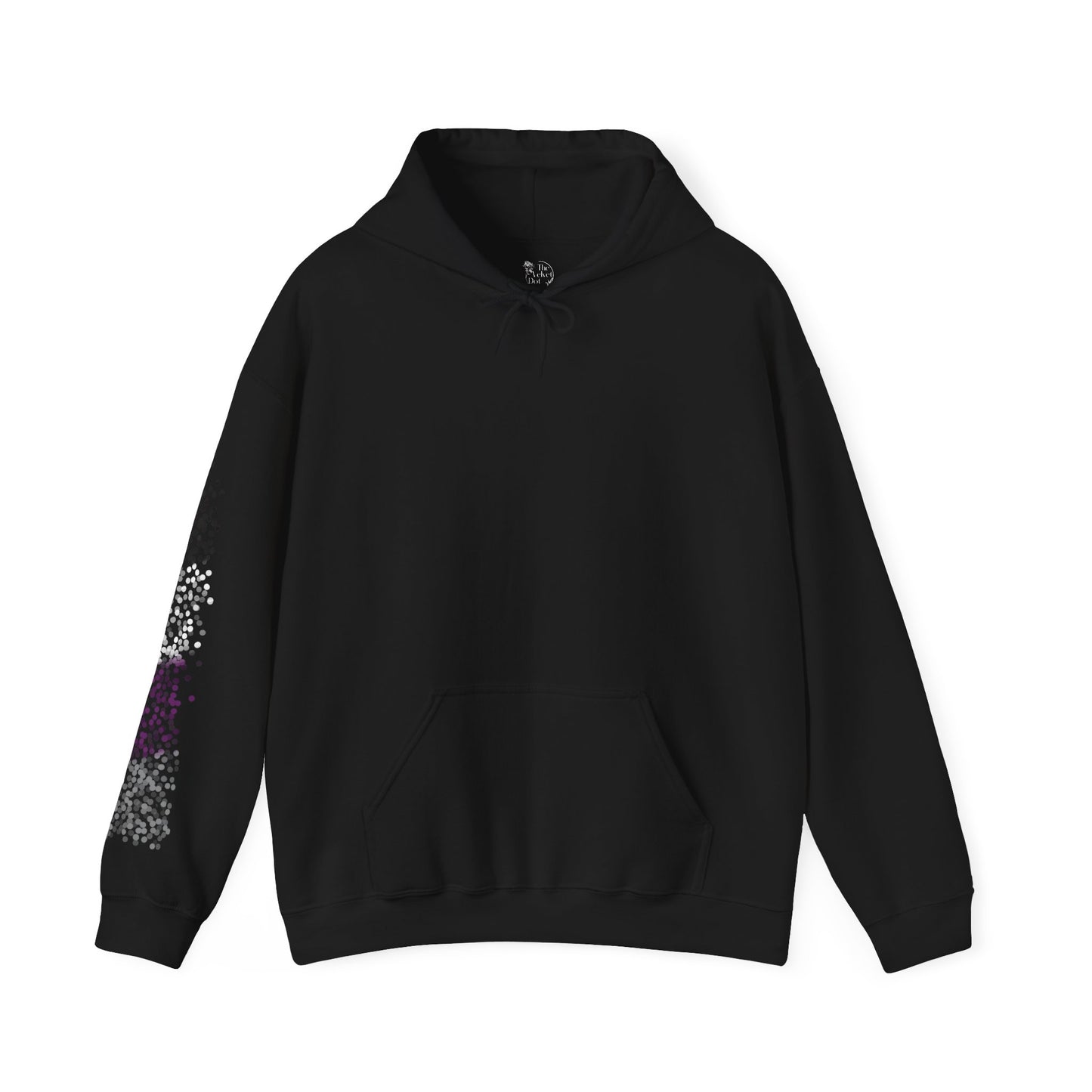 Demisexual Pride Flag Dots - Adult Unisex Hoodie