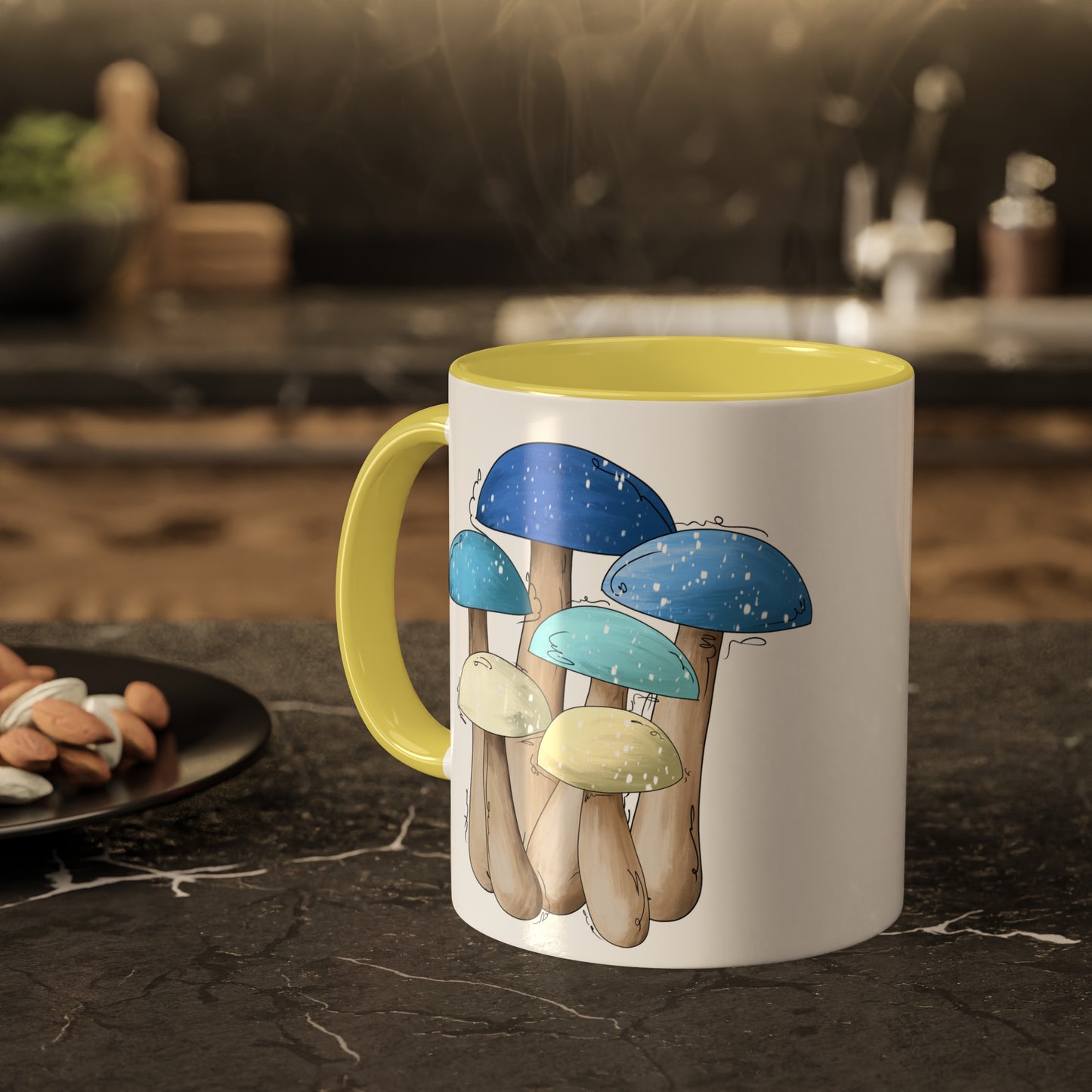 Uranic Pride Flag Mushrooms - Mug