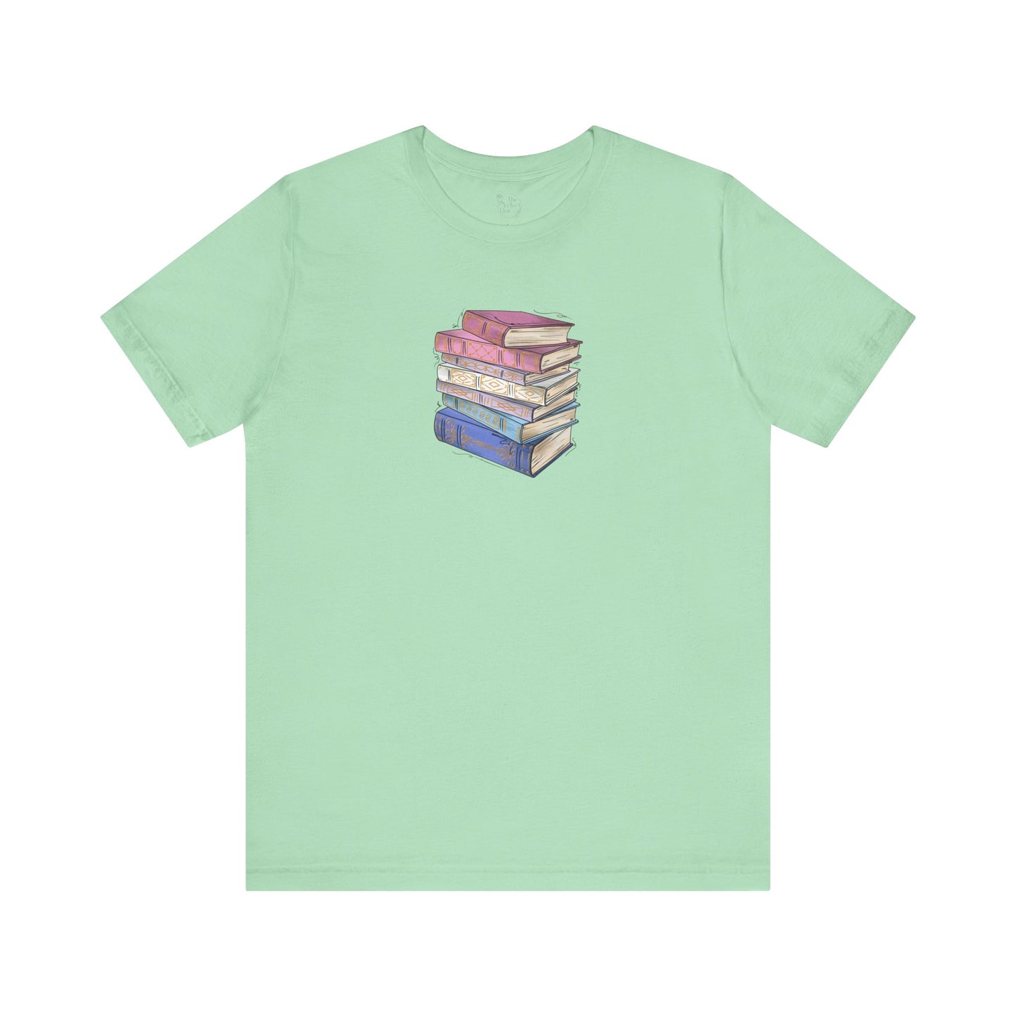 Bigender Pride Flag Old Books - Unisex T-Shirt