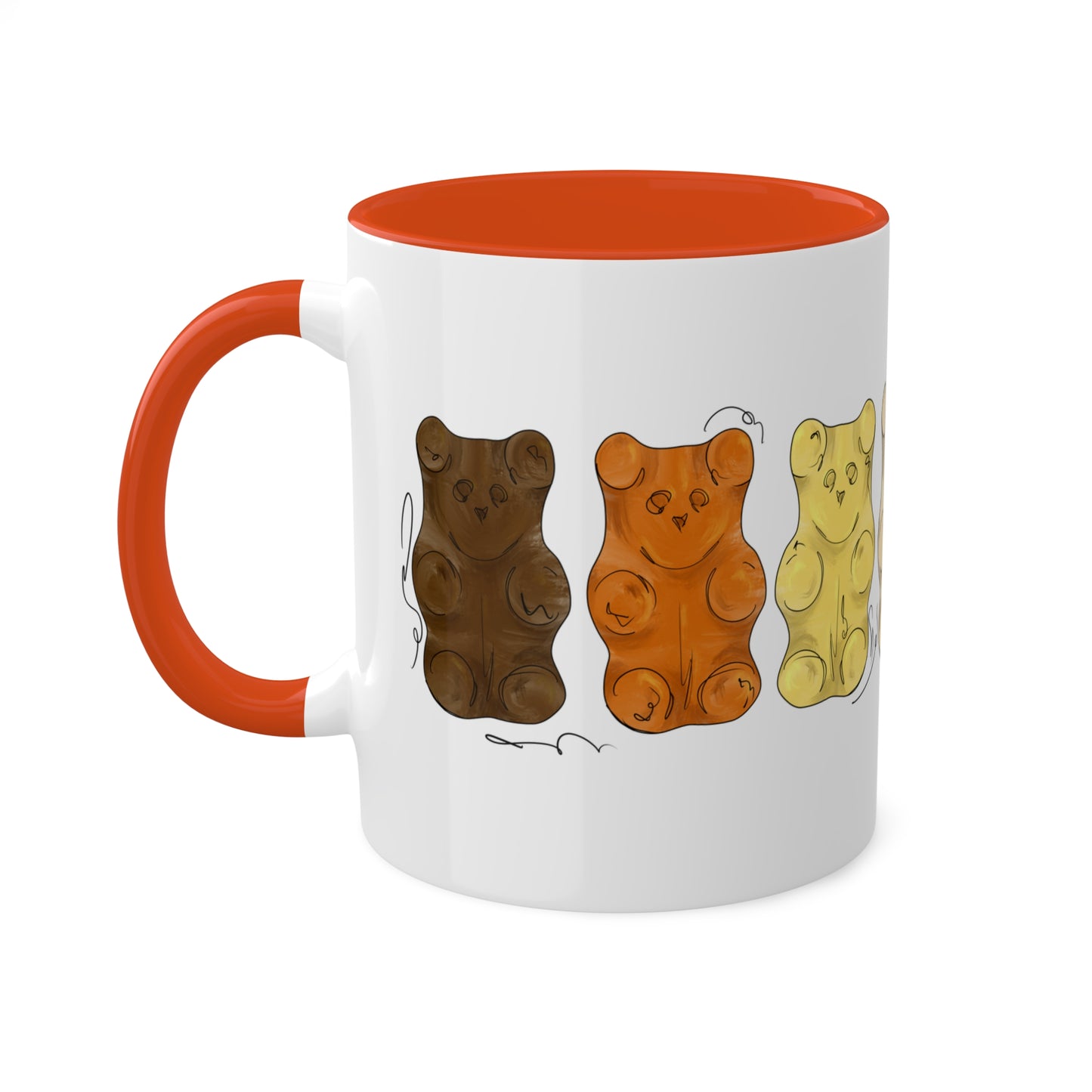 Bear Pride Flag Gummy Bears - Mug