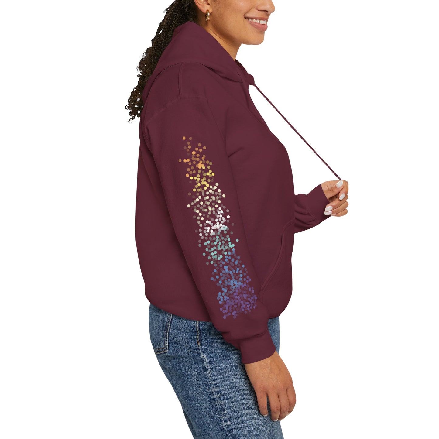 Genderfaun Pride Flag Dots - Adult Unisex Hoodie