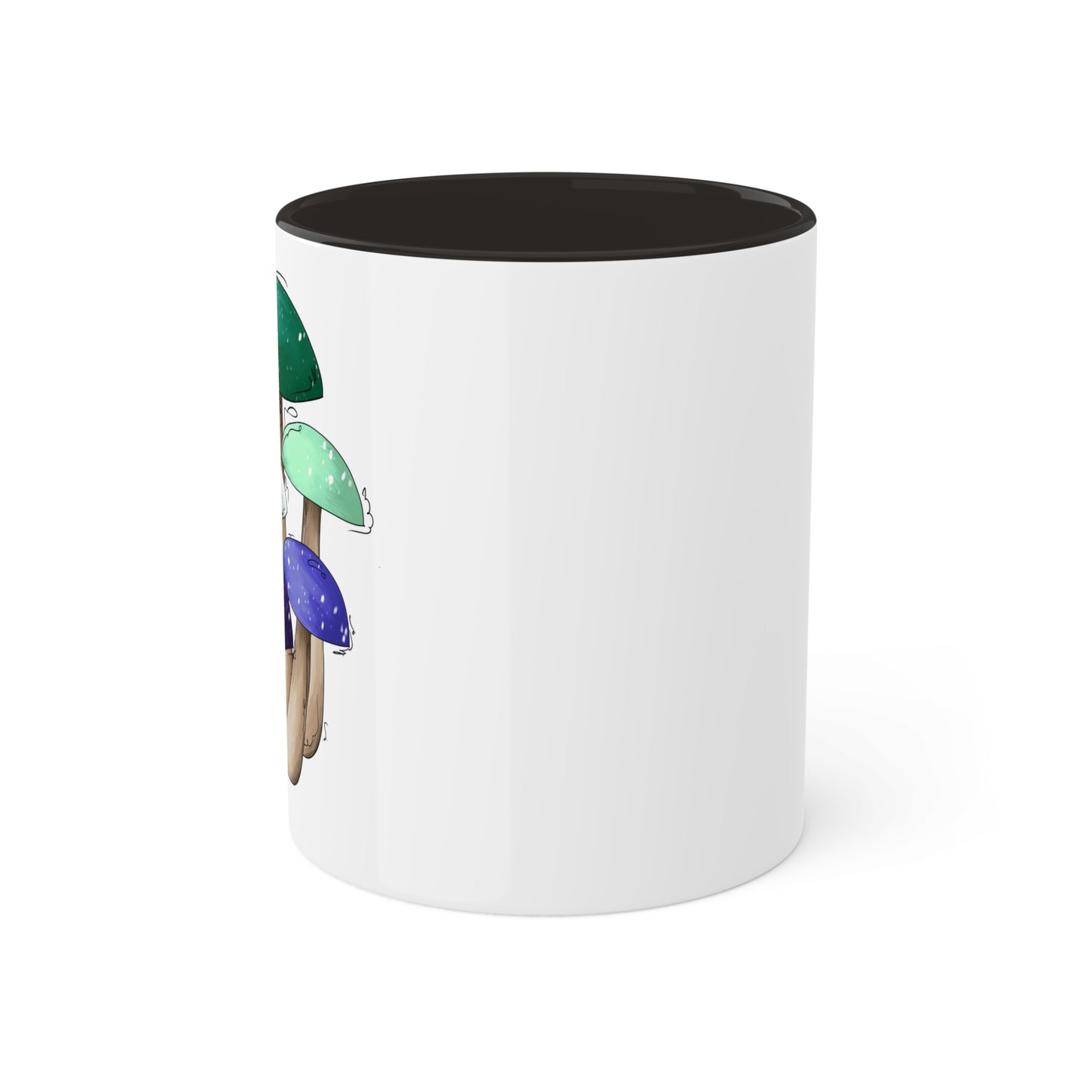 Gay Male Pride Flag Mushrooms - Mug