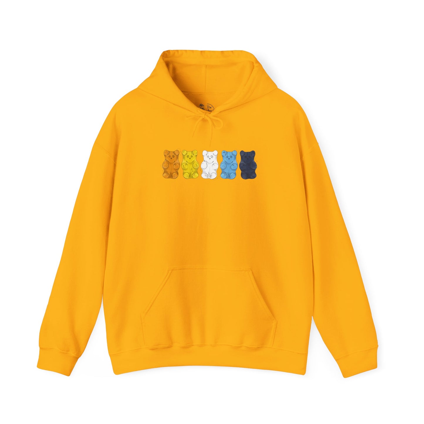 Aroace Pride Flag Gummy Bears - Adult Unisex Hoodie
