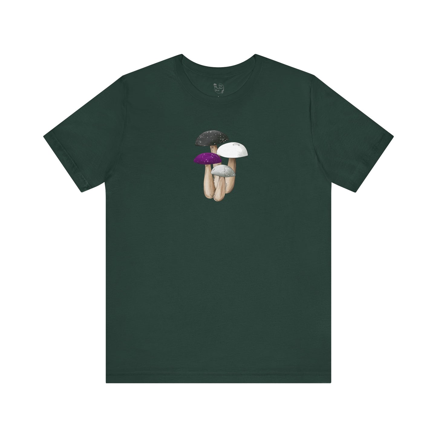 Demisexual Pride Flag Mushrooms - Unisex T-Shirt
