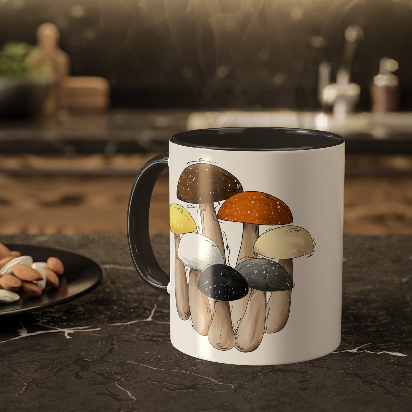 Bear Pride Flag Mushrooms - Mug