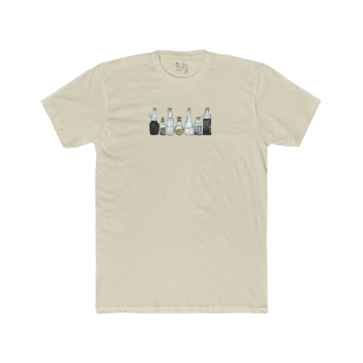 Agender Pride Flag Potion Bottles - Men's T-Shirt