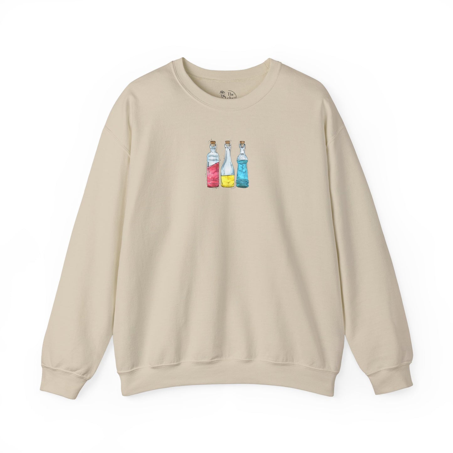 Pansexual Pride Flag Potion Bottles - Adult Unisex Sweatshirt