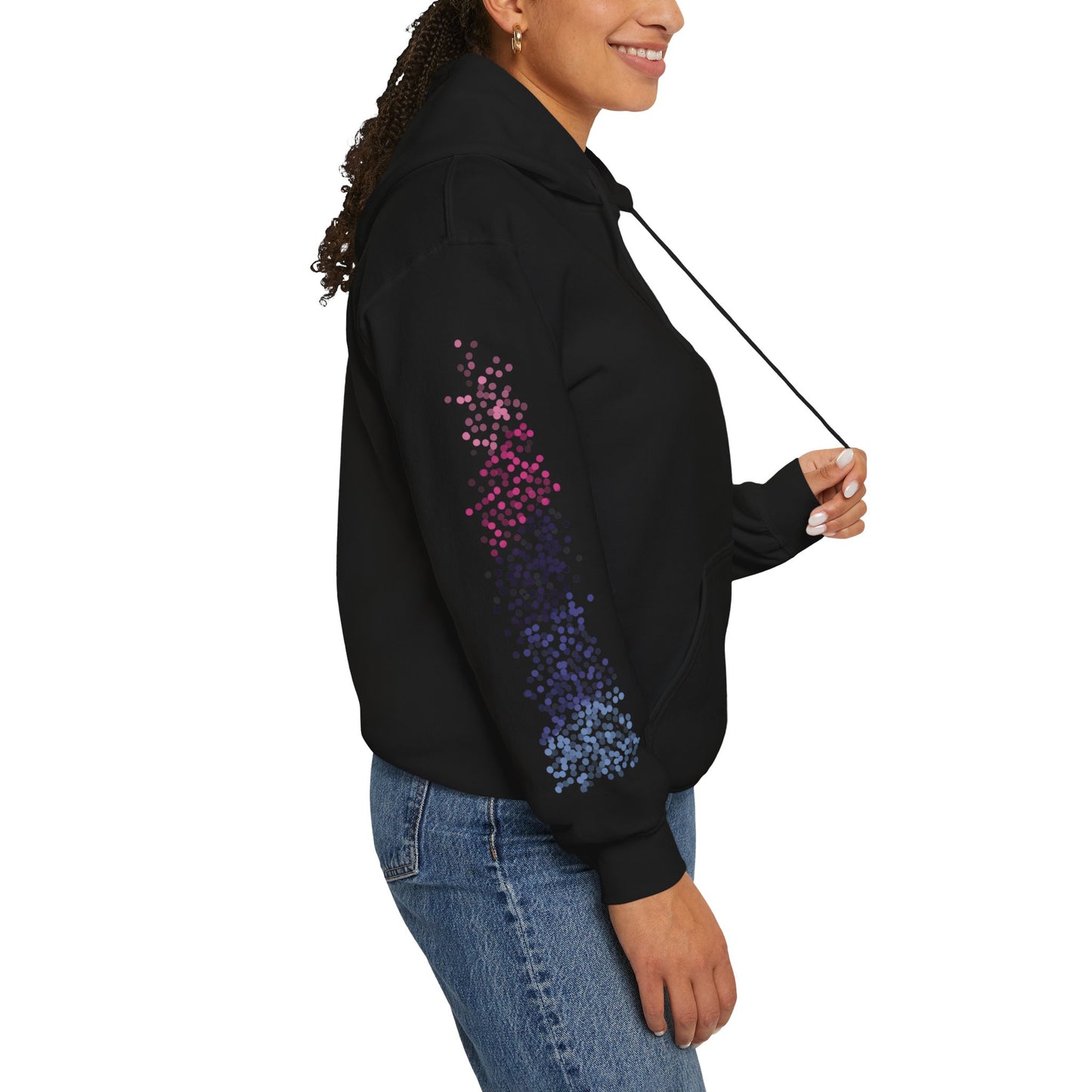 Omnisexual Pride Flag Dots - Adult Unisex Hoodie