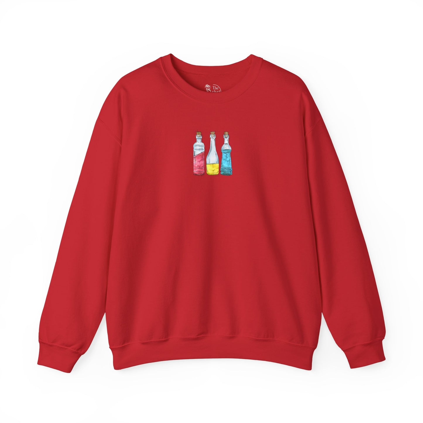 Pansexual Pride Flag Potion Bottles - Adult Unisex Sweatshirt