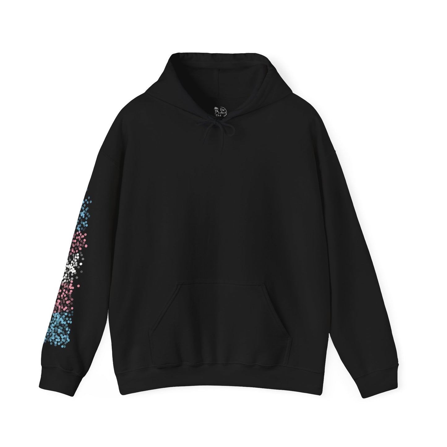 Transgender Pride Flag Dots - Adult Unisex Hoodie