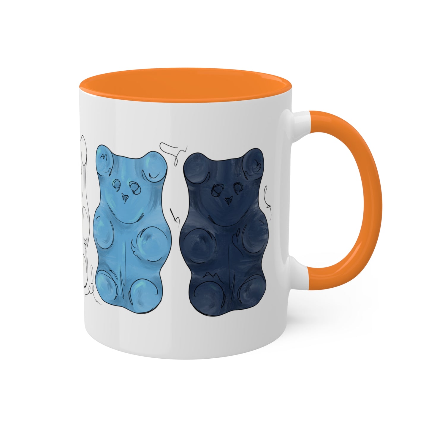 Aroace Pride Flag Gummy Bears - Mug
