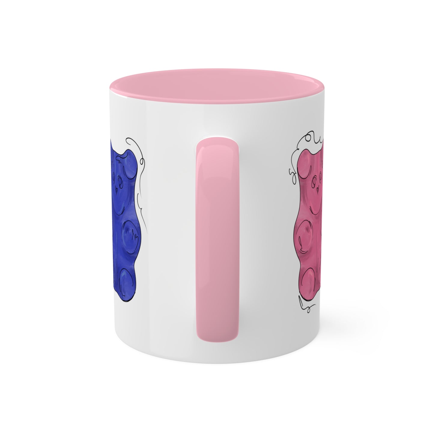 Genderfluid Pride Flag Gummy Bears - Mug