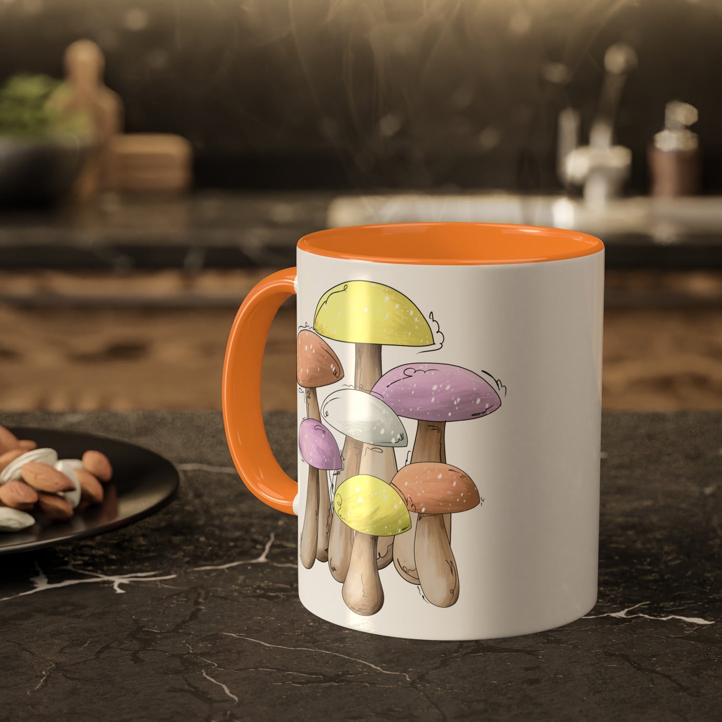 Pangender Pride Flag Mushrooms - Mug