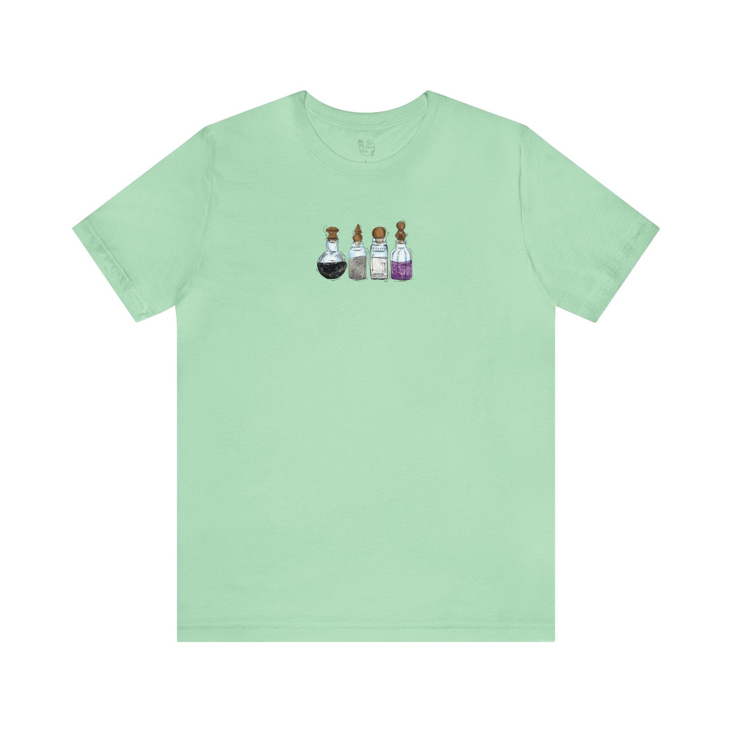 Asexual Pride Flag Potion Bottles - Unisex T-Shirt