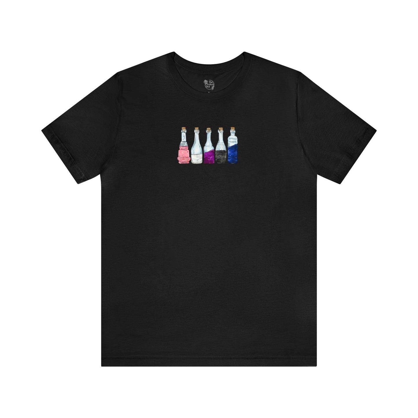 Genderfluid Pride Flag Potion Bottles - Unisex T-Shirt