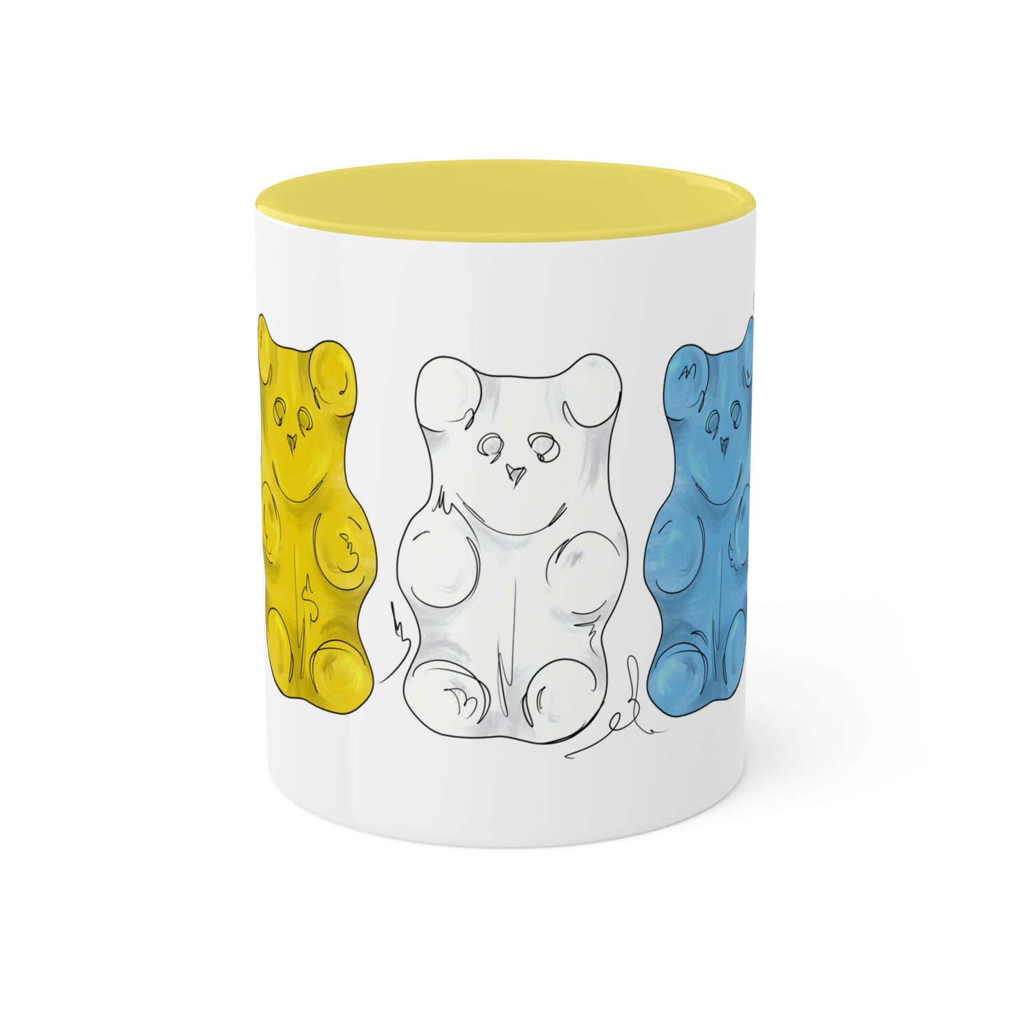 Aroace Pride Flag Gummy Bears - Mug