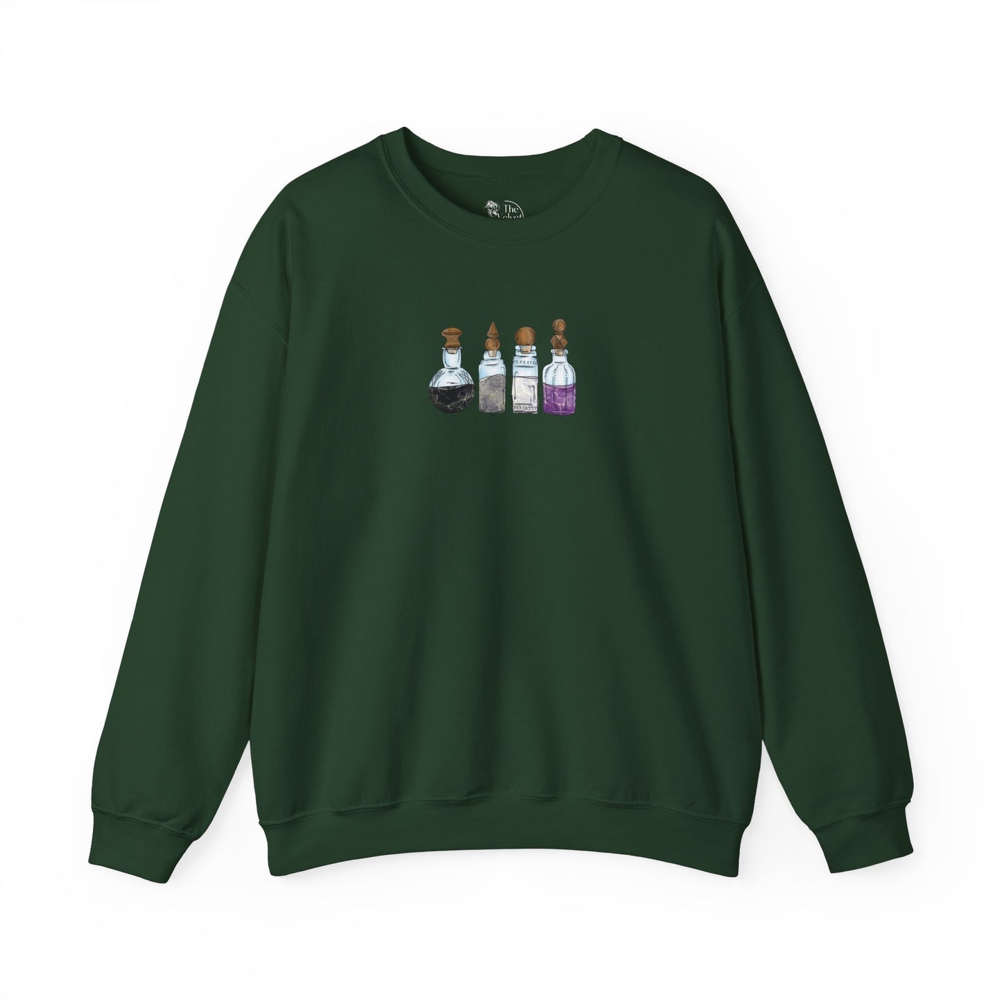 Asexual Pride Flag Potion Bottles - Adult Unisex Sweatshirt