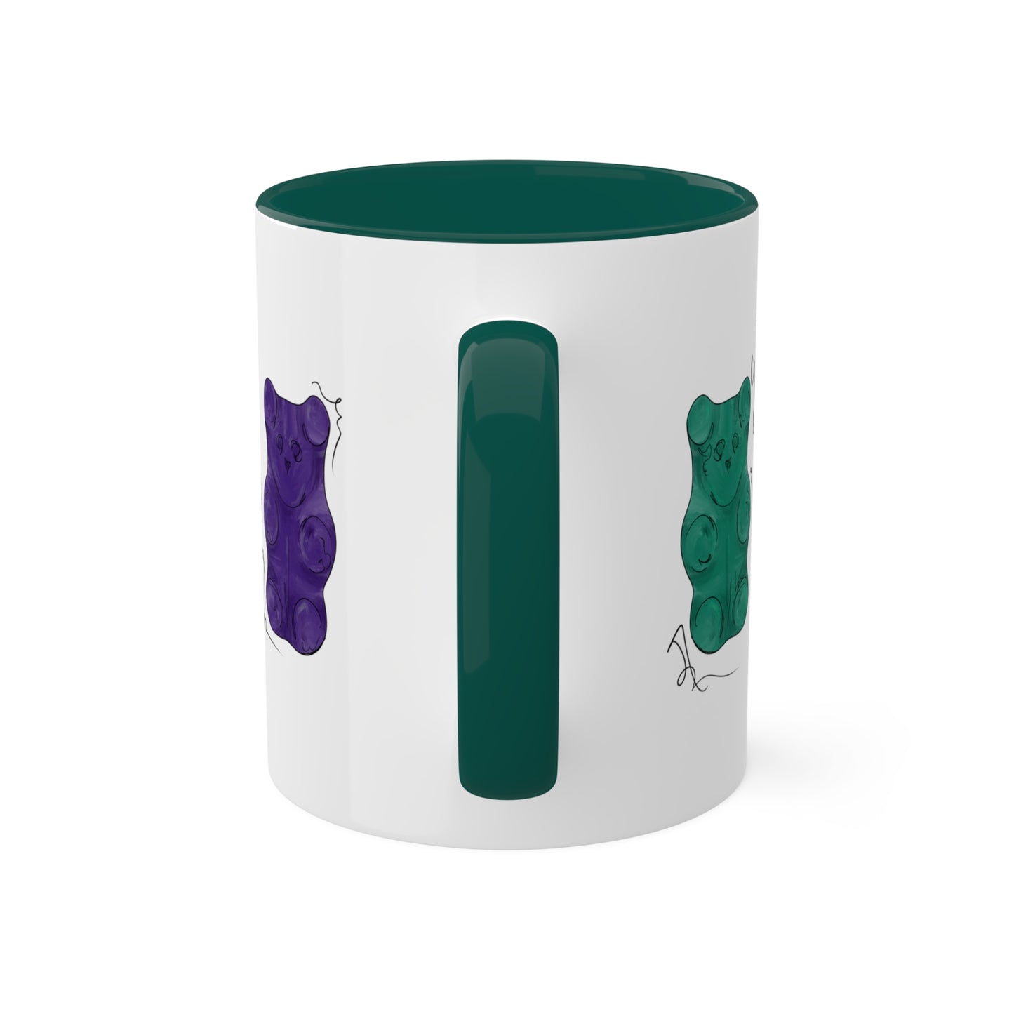 Gay Male Pride Flag Gummy Bears - Mug