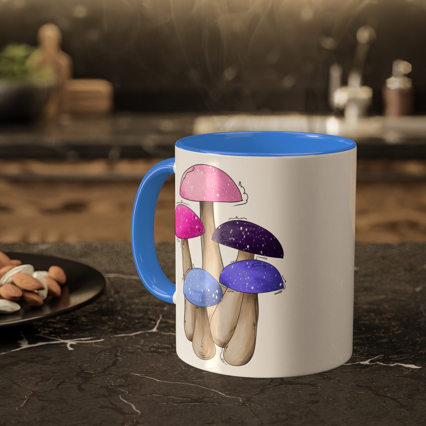 Omnisexual Pride Flag Mushrooms - Mug