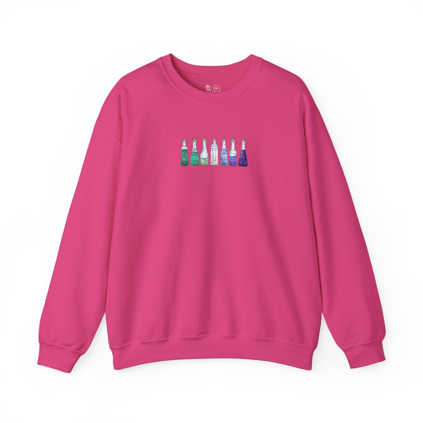 Gay Male Pride Flag Potion Bottles - Adult Unisex Sweatshirt