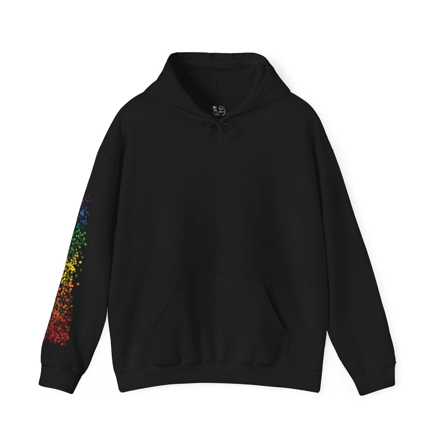 Gay Pride Flag Dots - Adult Unisex Hoodie