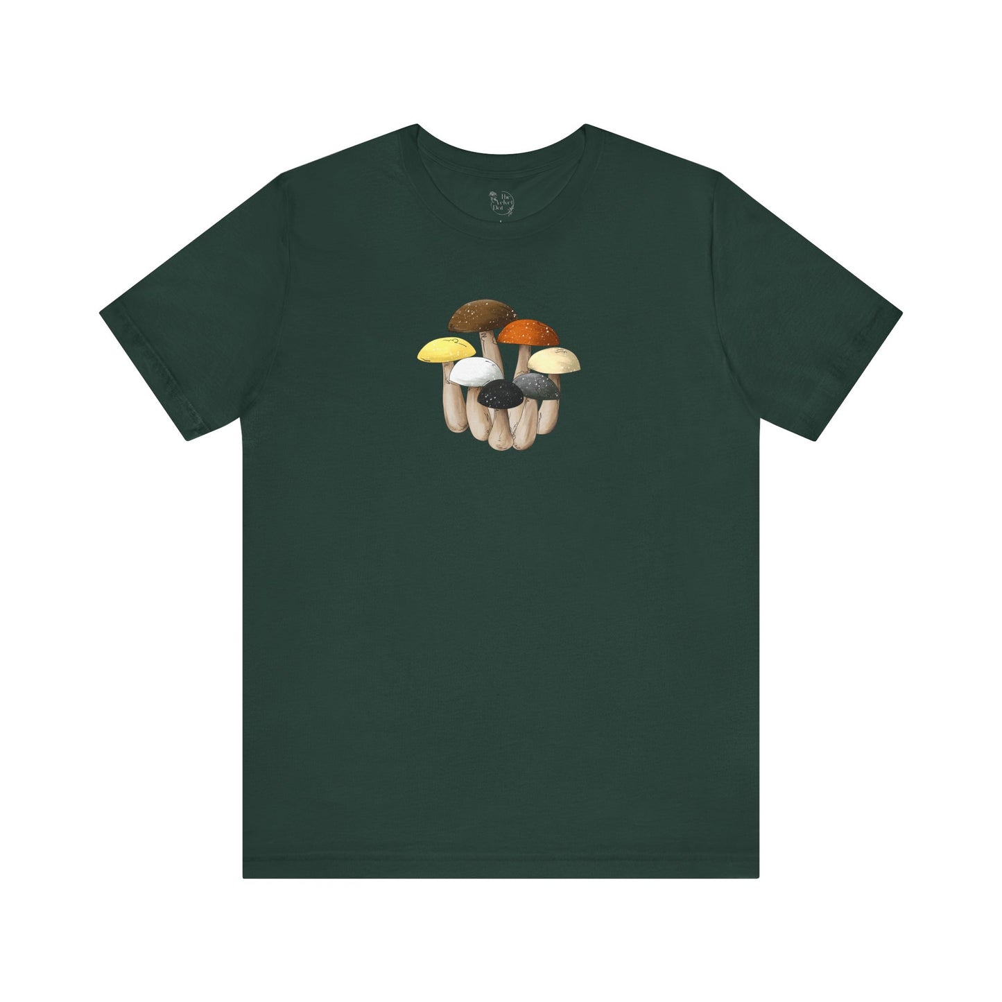 Bear Pride Flag Mushrooms - Unisex T-Shirt
