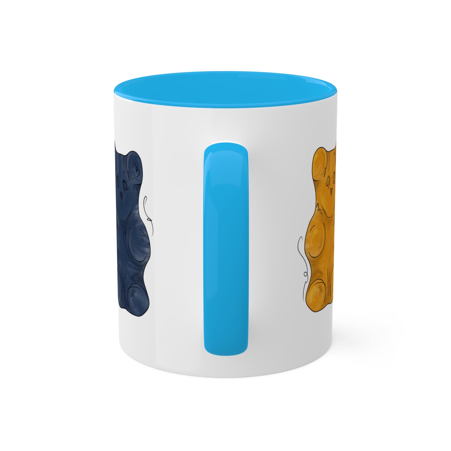 Aroace Pride Flag Gummy Bears - Mug