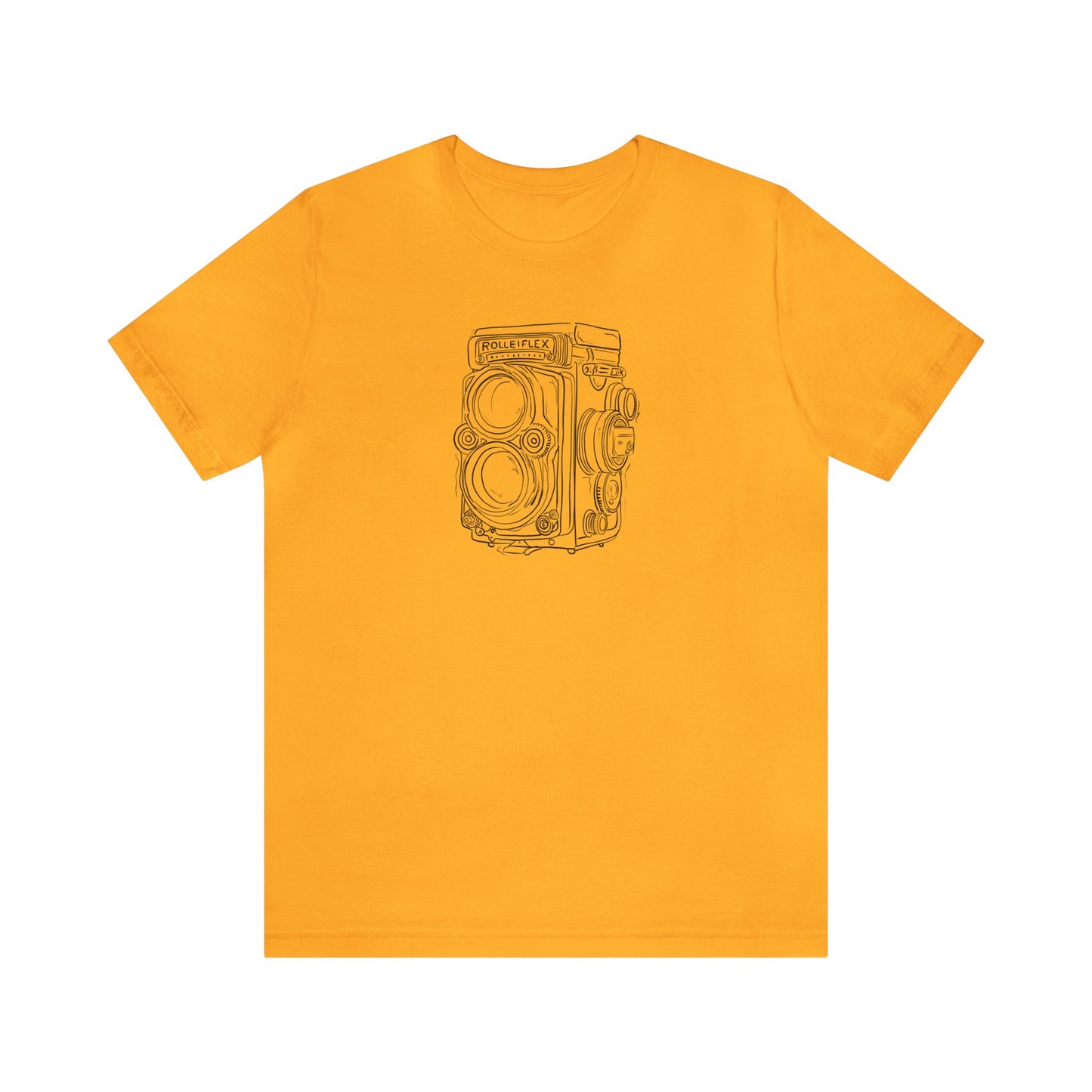 Camera Rolleiflex Sketch - Unisex T-Shirt