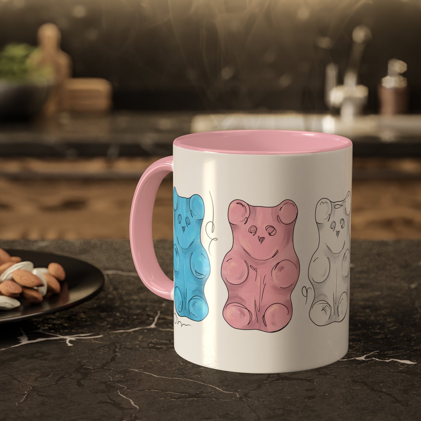 Transgender Pride Flag Gummy Bears - Mug