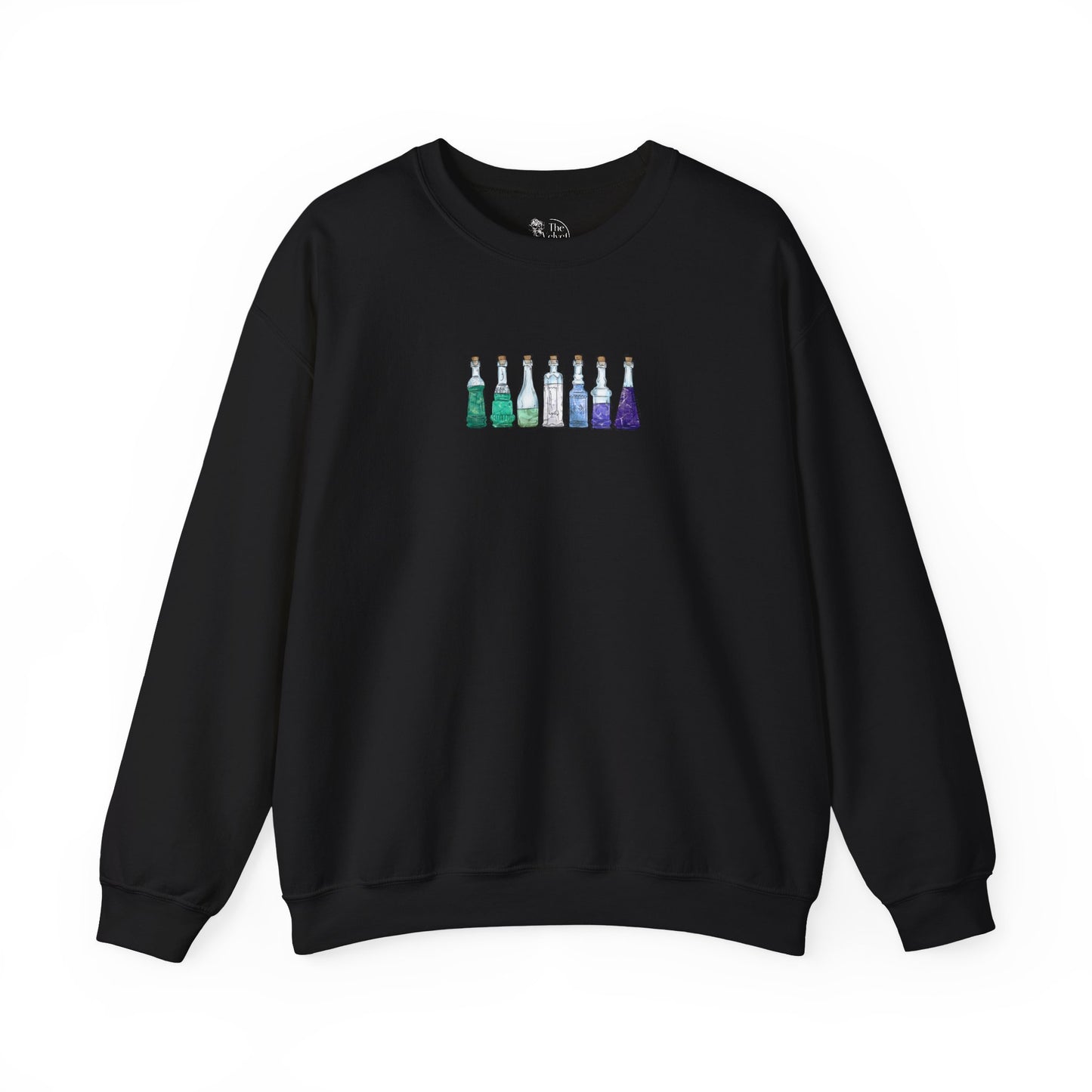 Gay Male Pride Flag Potion Bottles - Adult Unisex Sweatshirt