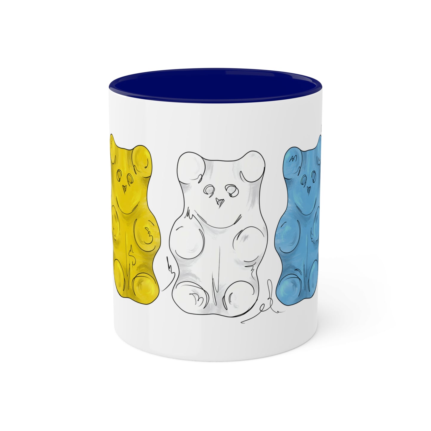 Aroace Pride Flag Gummy Bears - Mug