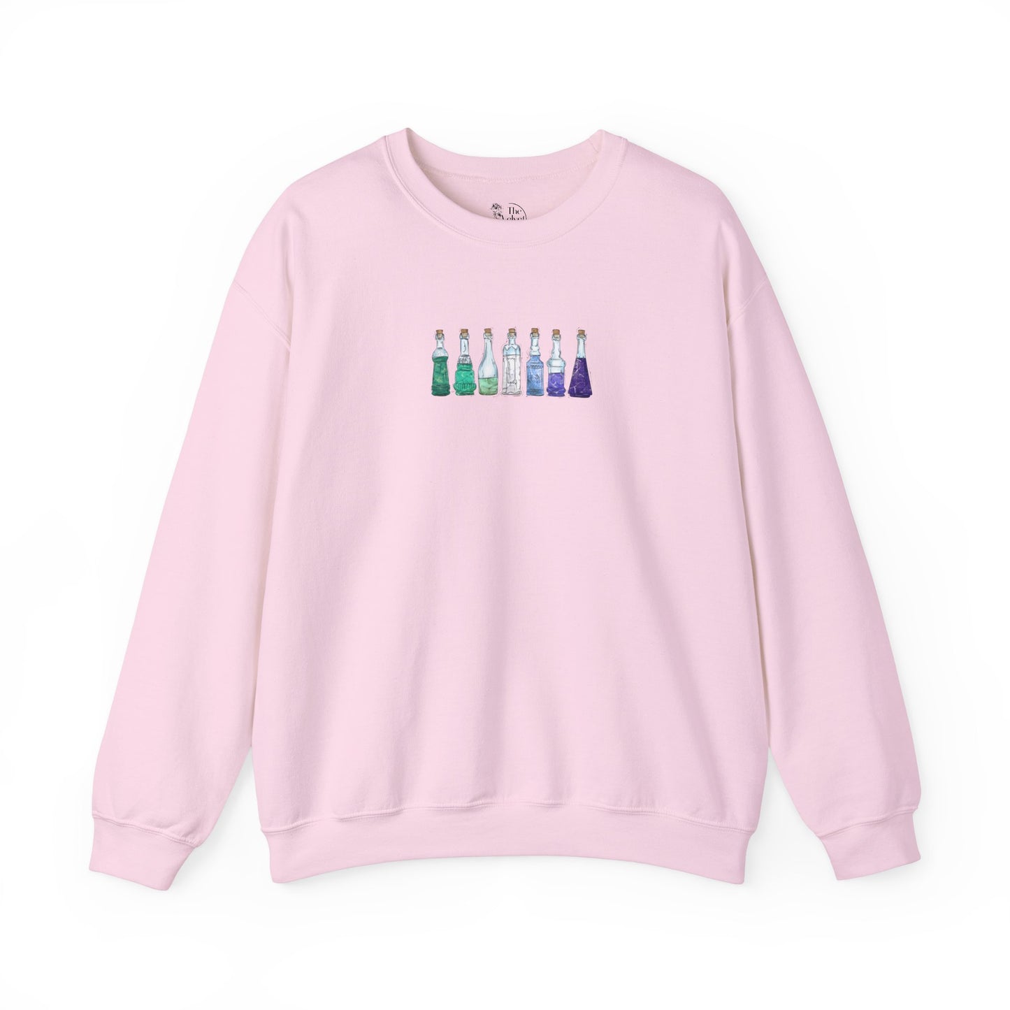 Gay Male Pride Flag Potion Bottles - Adult Unisex Sweatshirt