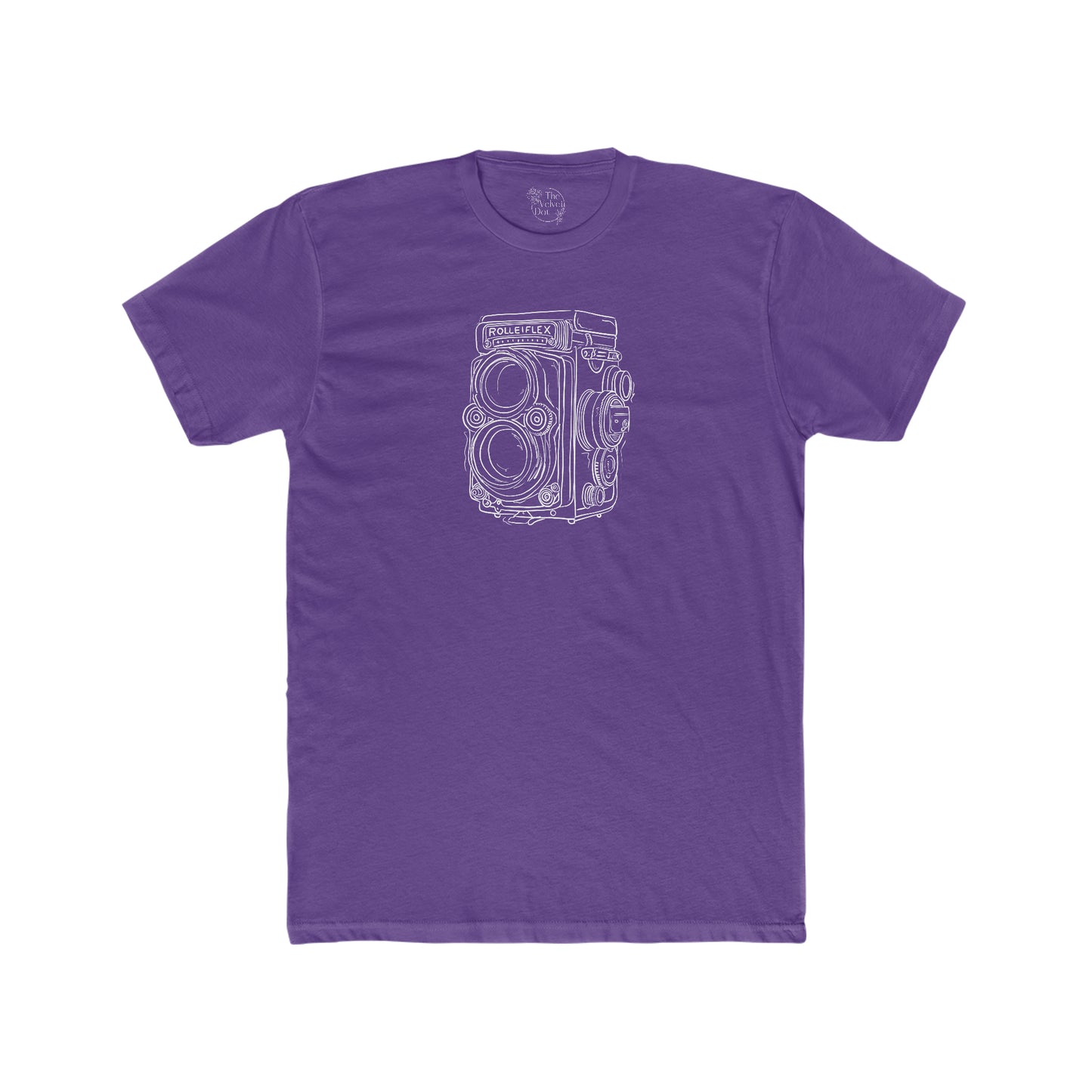 Camera Rolleiflex Sketch - Men's T-Shirt