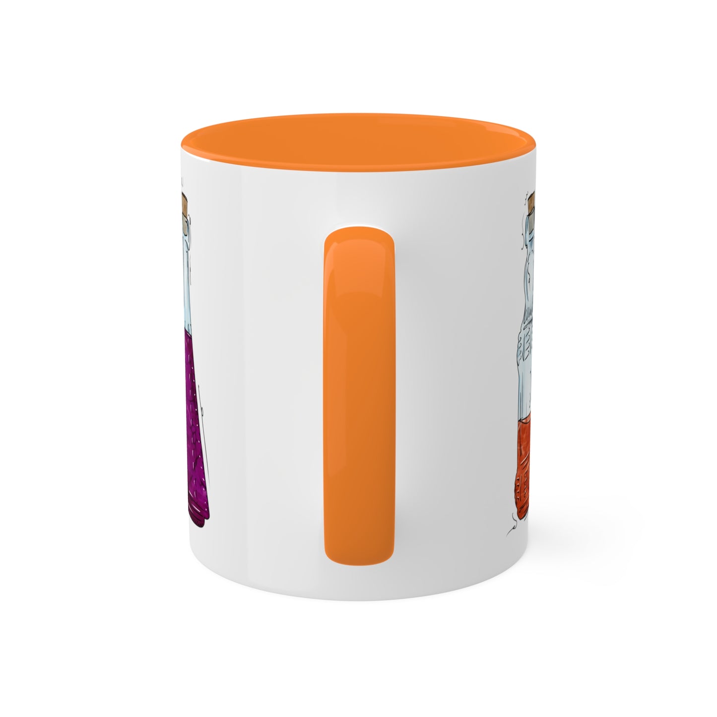 Lesbian Pride Flag Potion Bottles - Mug
