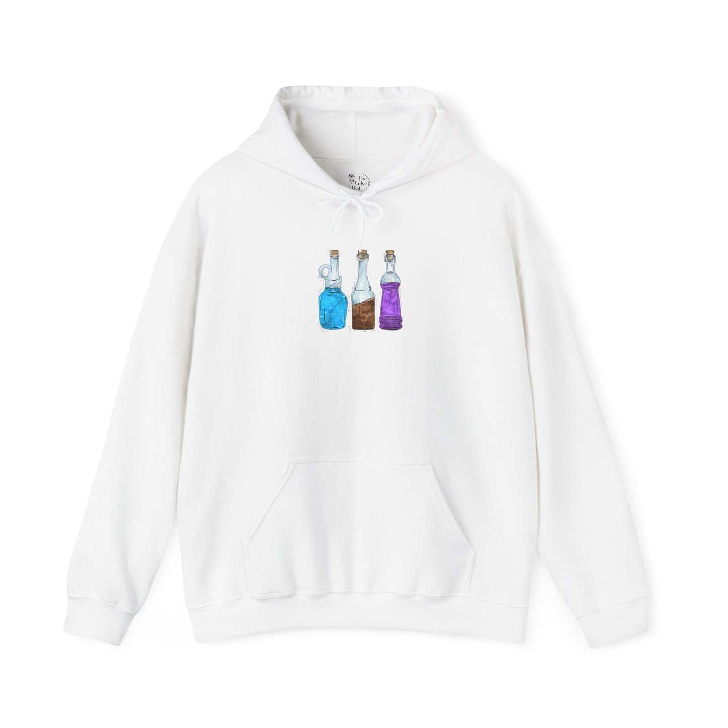 Androsexual Pride Flag Potion Bottles - Adult Unisex Hoodie