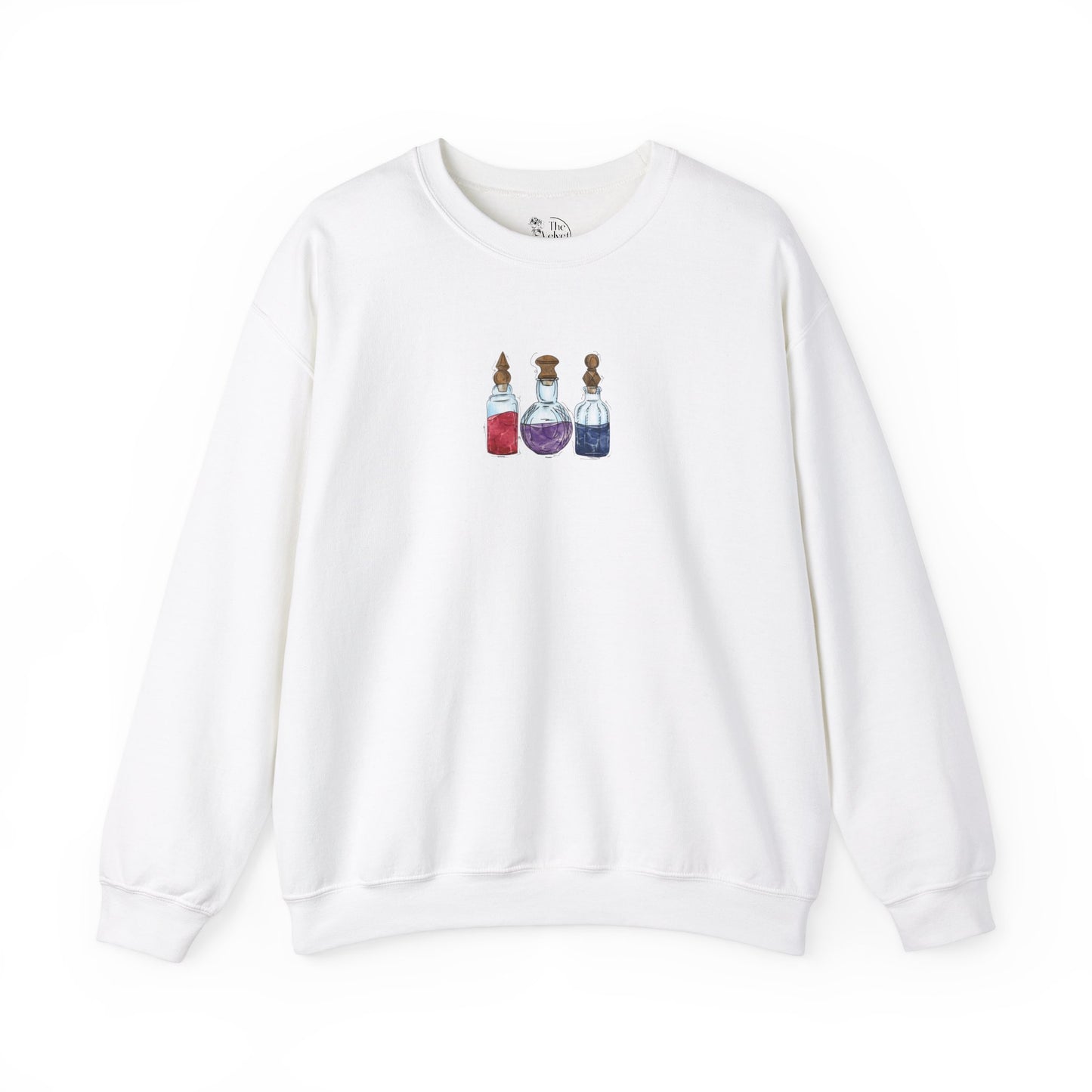 Bisexual Pride Flag Potion Bottles - Adult Unisex Sweatshirt