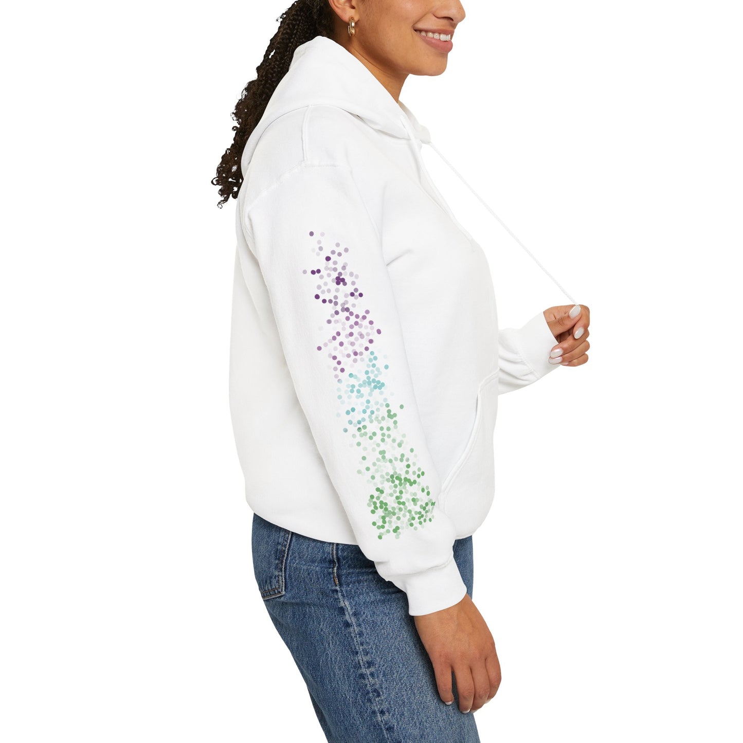 Toric Pride Flag Dots - Adult Unisex Hoodie