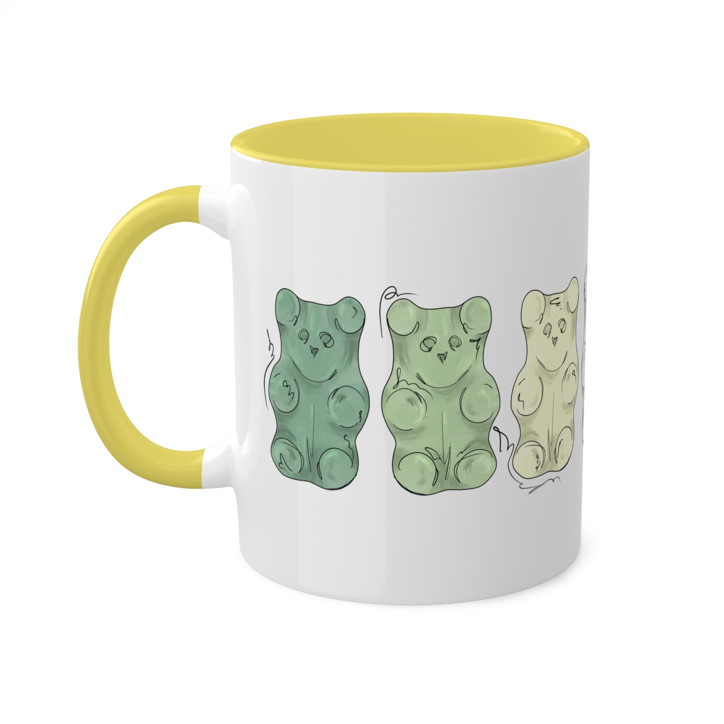 Genderfae Pride Flag Gummy Bears - Mug