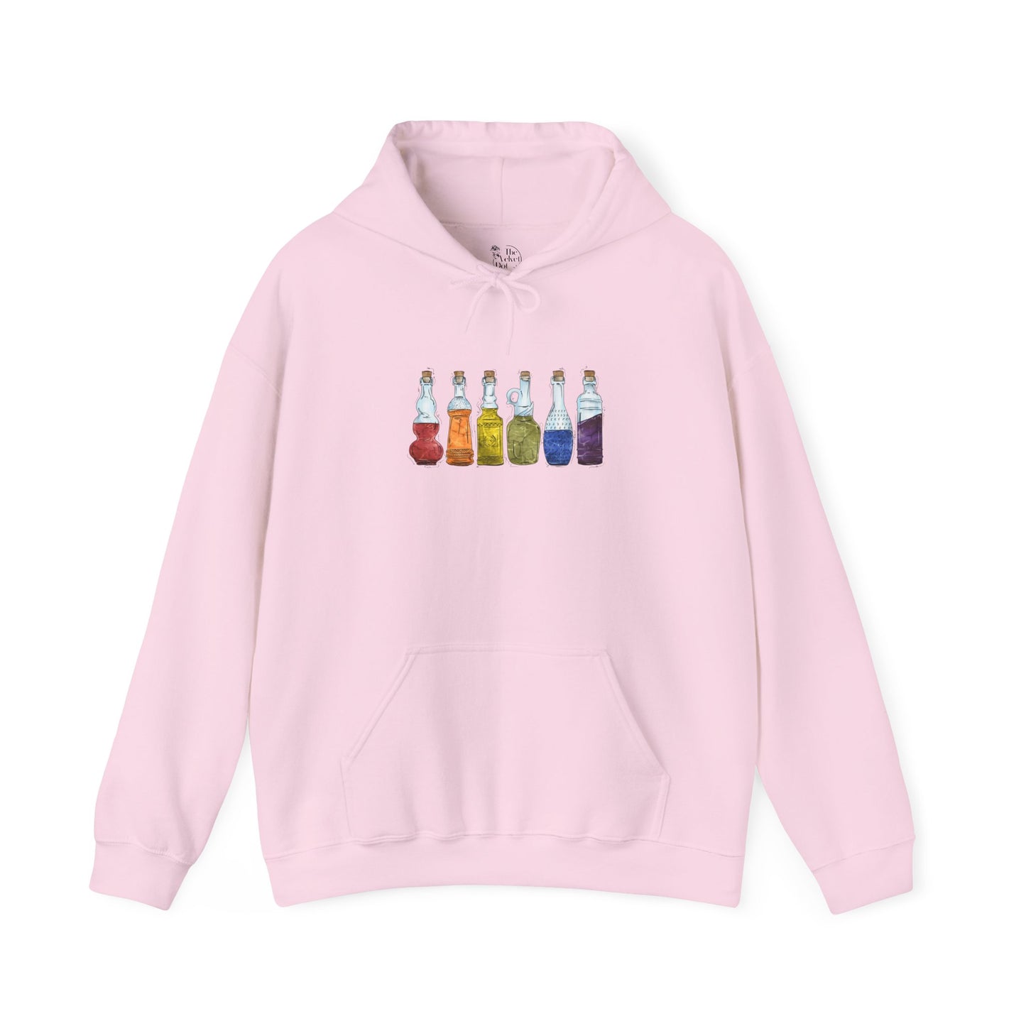 Gay Pride Flag Potion Bottles - Adult Unisex Hoodie