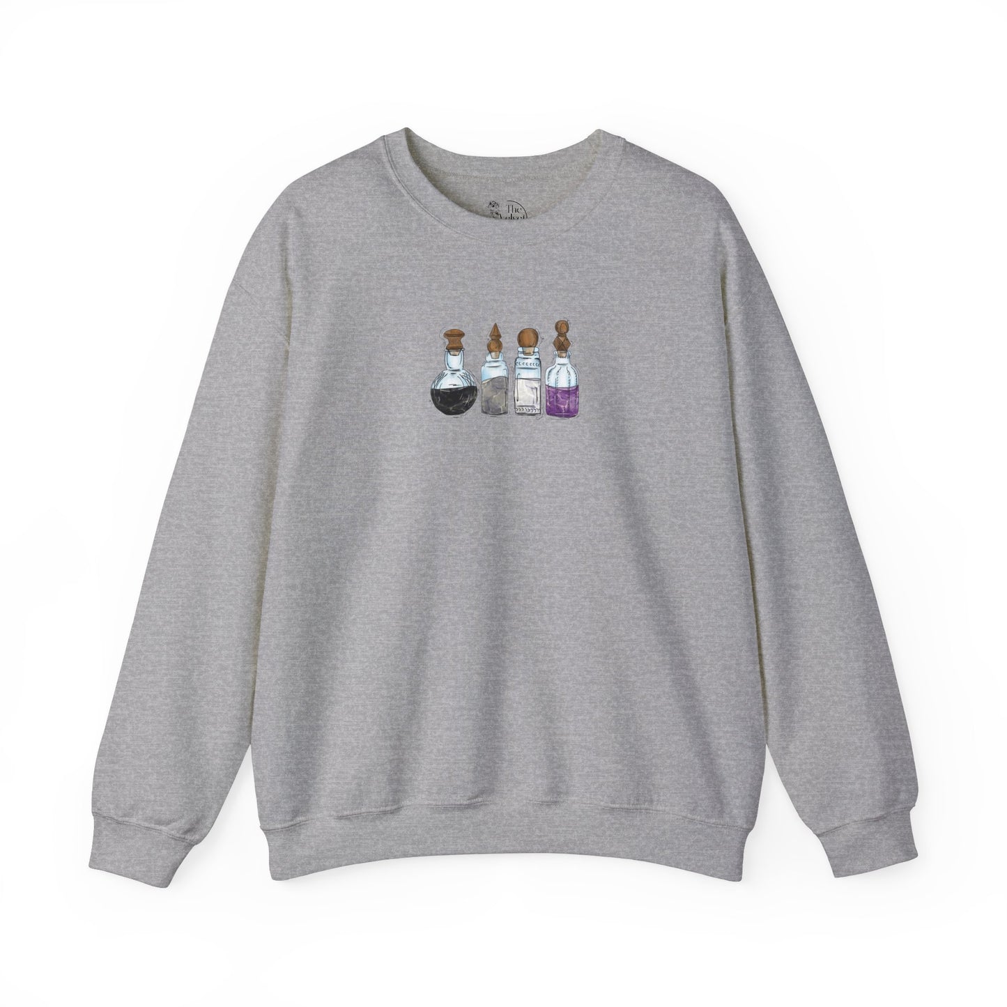 Asexual Pride Flag Potion Bottles - Adult Unisex Sweatshirt