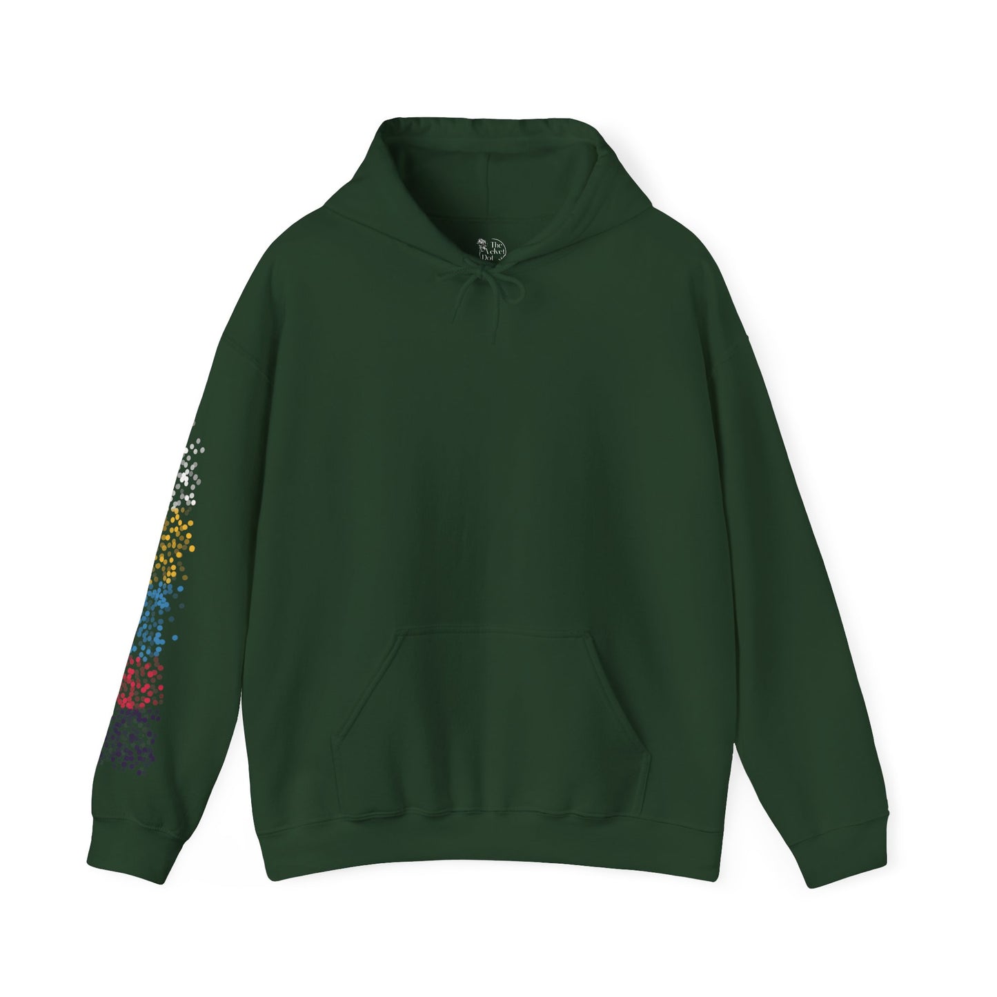 Polyamorous Pride Flag Dots - Adult Unisex Hoodie