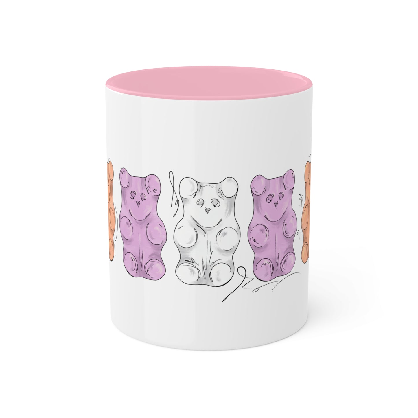 Pangender Pride Flag Gummy Bears - Mug