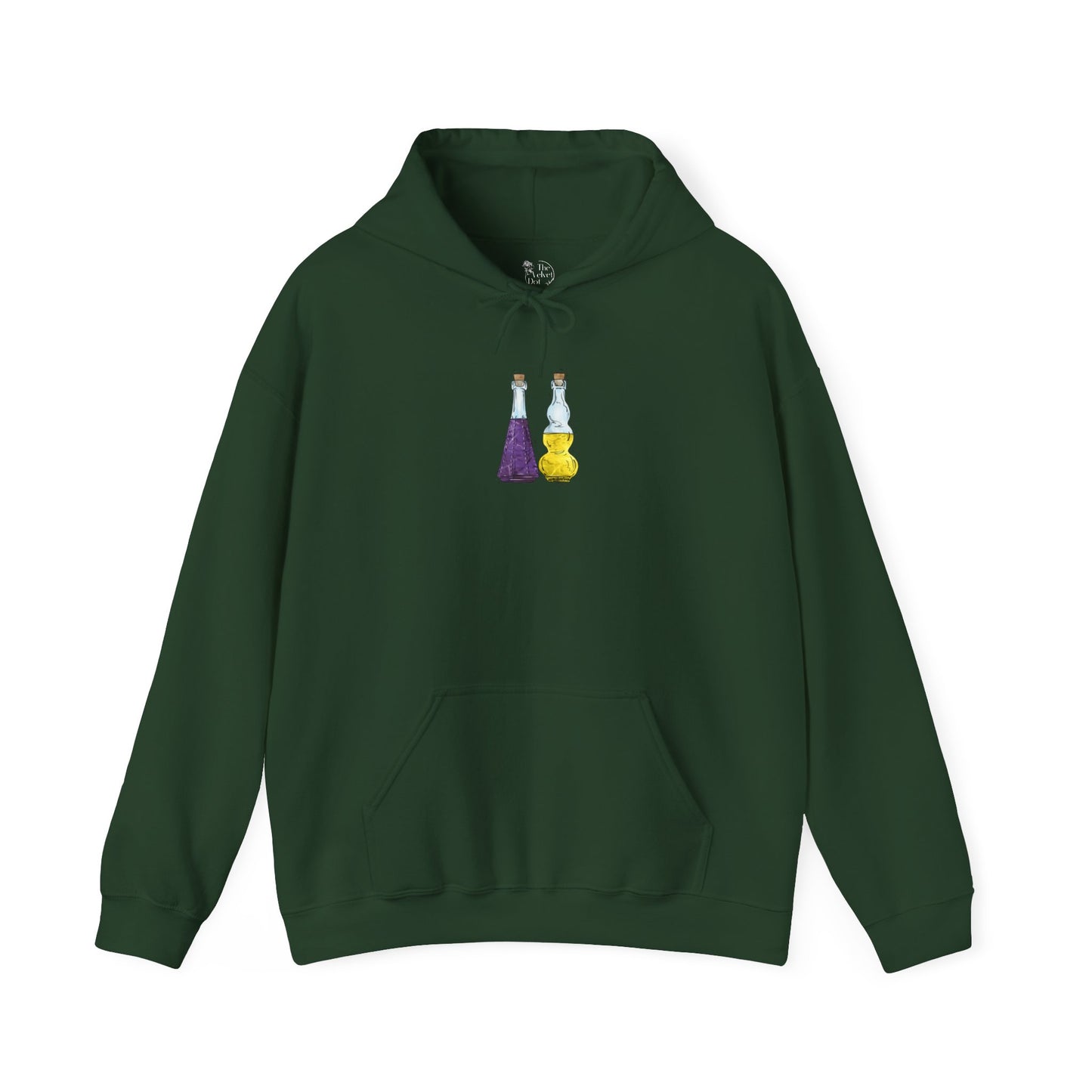 Intersex Pride Flag Potion Bottles - Adult Unisex Hoodie
