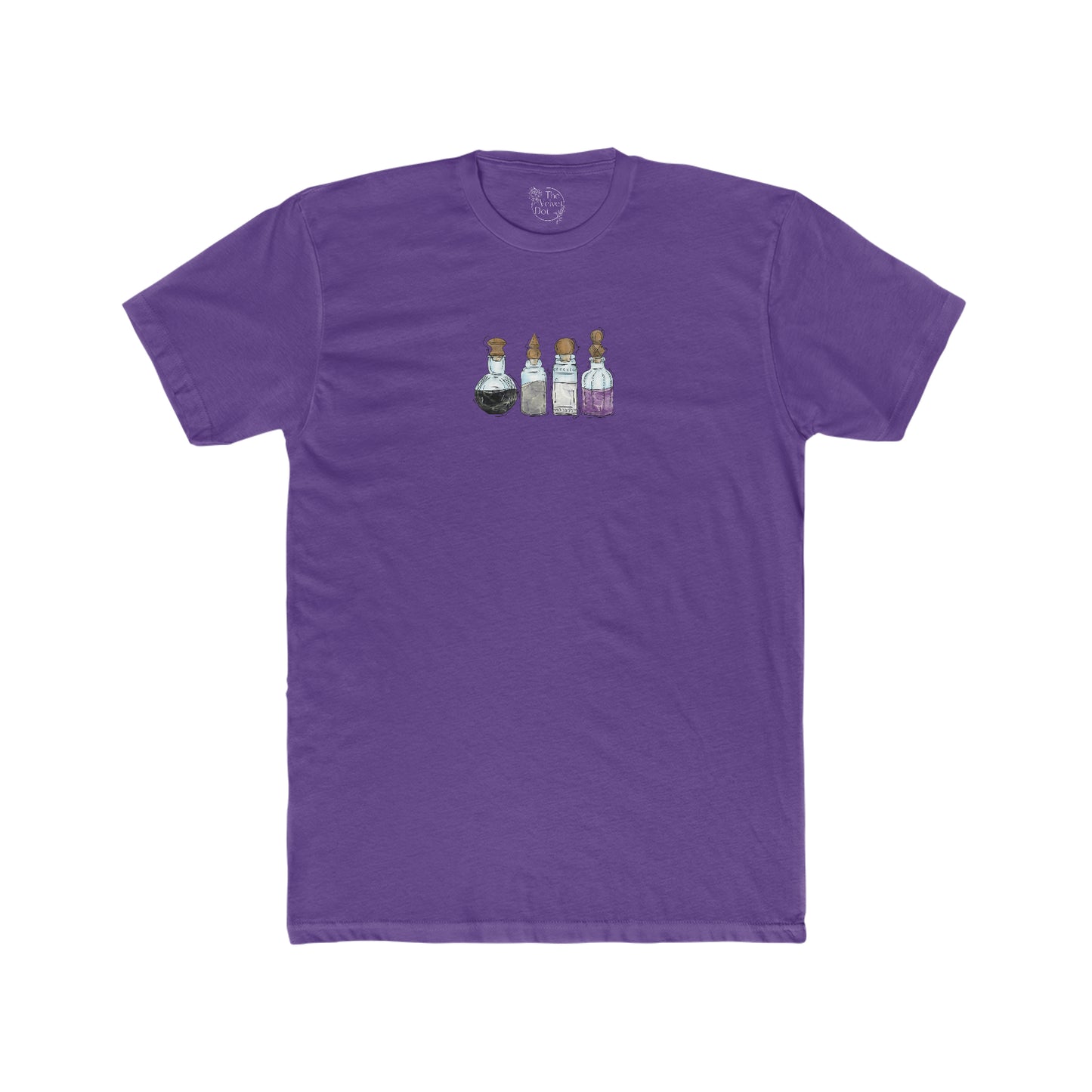 Asexual Pride Flag Potion Bottles - Men's T-Shirt