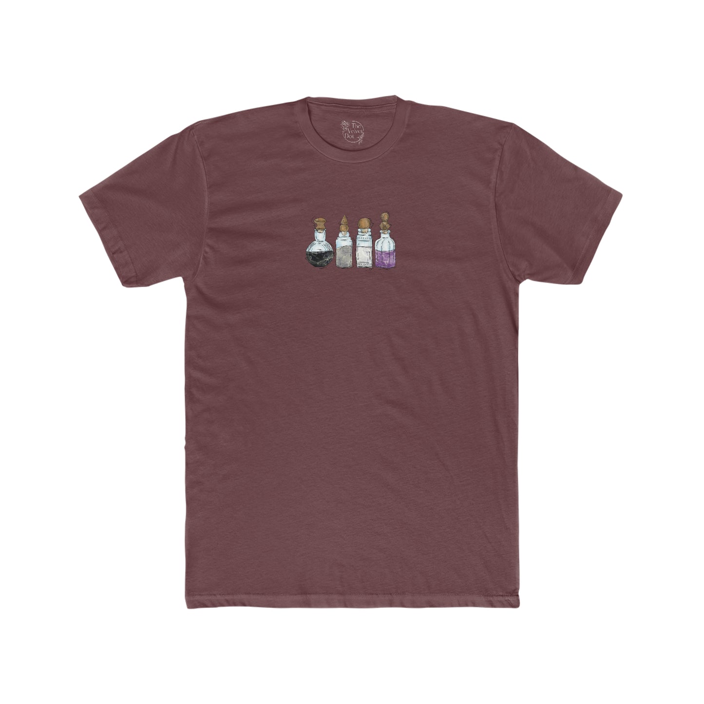 Asexual Pride Flag Potion Bottles - Men's T-Shirt
