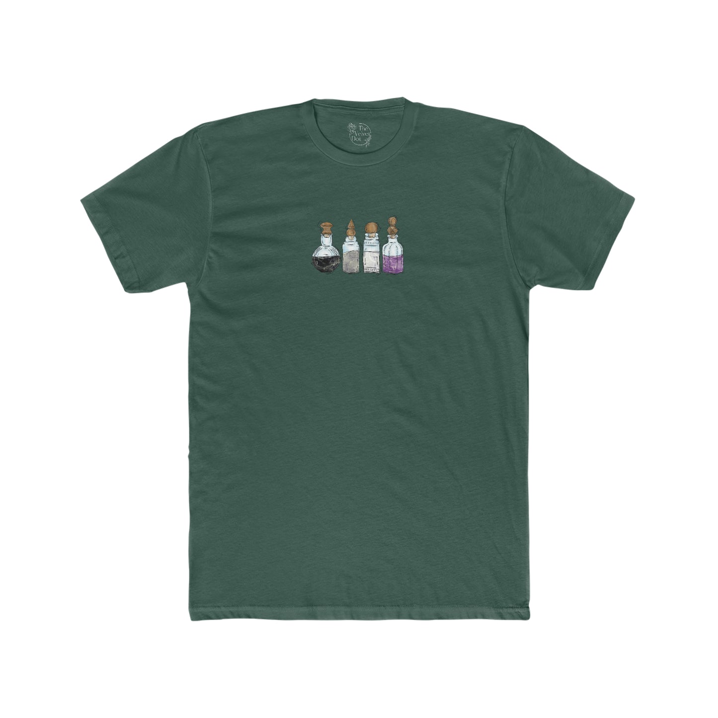Asexual Pride Flag Potion Bottles - Men's T-Shirt